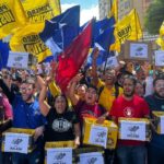 EN VIDEO | Jóvenes tomaron las calles en su día para exigir al CNE actualización del Registro Electoral
