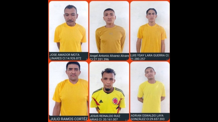 Seis reos de suma peligrosidad se fugaron de un centro de detención preventiva de la PNB en Guárico