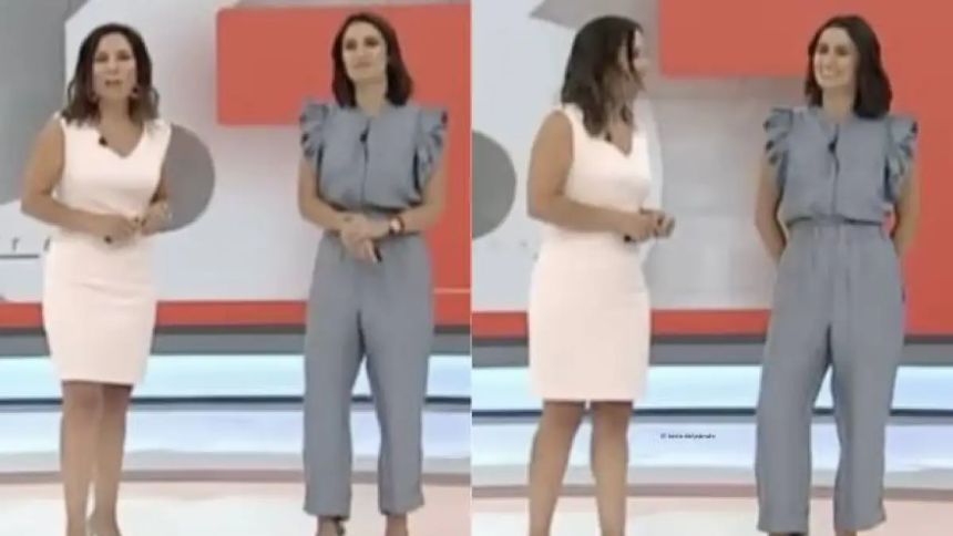 EN VIDEO: Presentadora de la televisión chilena no se dio cuenta que tenía el micrófono abierto y dijo una grosería en vivo