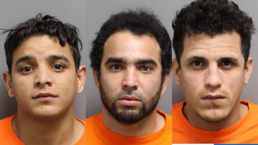 En Summerville, Carolina del Sur (EEUU), las autoridades arrestaron a tres migrantes venezolanos, quienes supuestamente están vinculados al Tren de Aragua.  