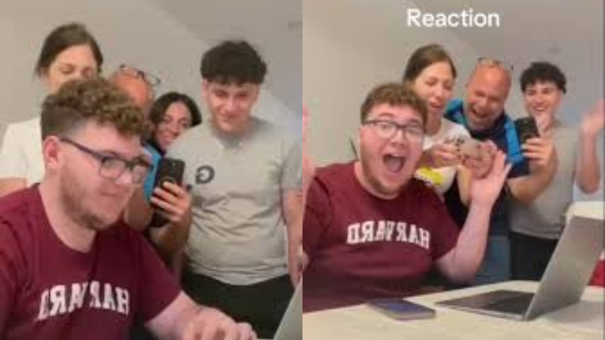 En un emotivo video que ha conmovido a miles de personas, Fabio Fabbiani, un joven venezolano de 18 años, celebró junto a su familia su aceptación en la prestigiosa Universidad de Harvard, de EEUU.  