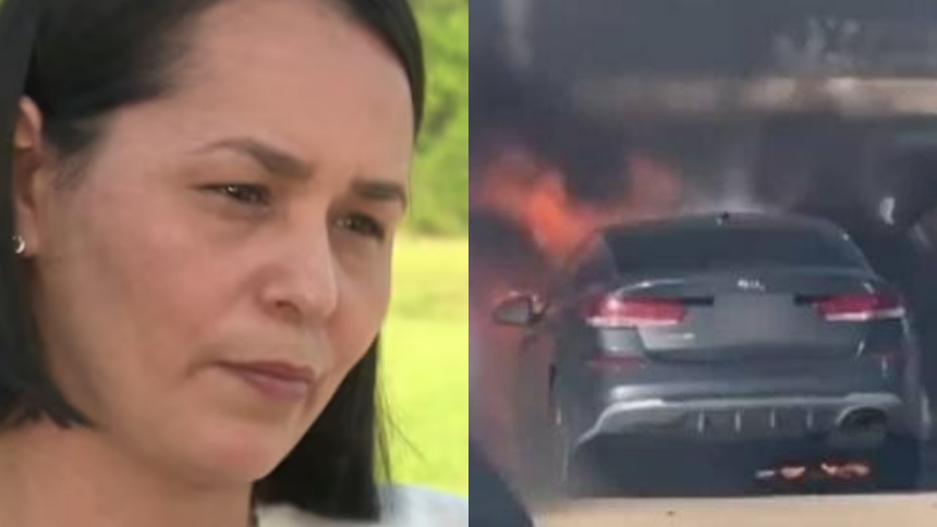 Guadalupe Perdomo, una abuela hondureña migrante en EEUU, terminó detenida por agentes de inmigración tras llamar al 911 para reportar que su carro se había incendiado en una autopista. 