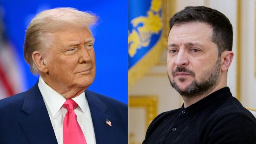 Las fotos que revelaron el encuentro que sostuvieron Trump y Zelenski previó al entierro del papa en el Vaticano