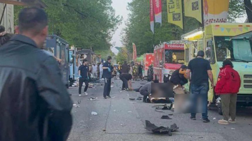 VIDEO: Al menos nueve fallecidos luego de que un vehículo embistiera a una multitud durante un festival en Canadá