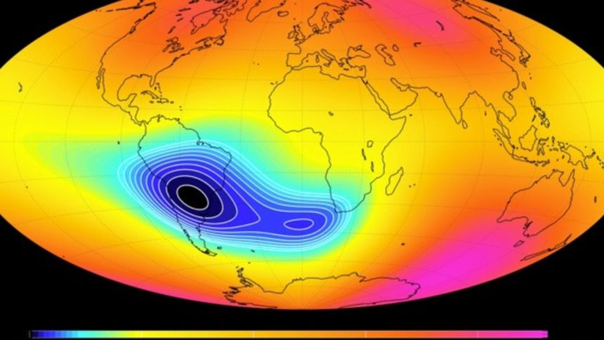 Extraña anomalía del campo magnético de la Tierra se estaría expandiendo hacia Suramérica, estas serían sus consecuencias