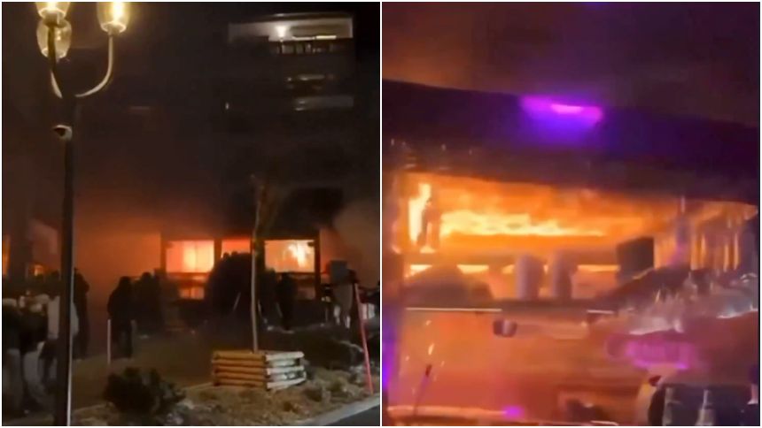 VIDEO VIRAL: Así comenzó el incendio que arrasó un bar en Suiza y deja decenas de fallecidos