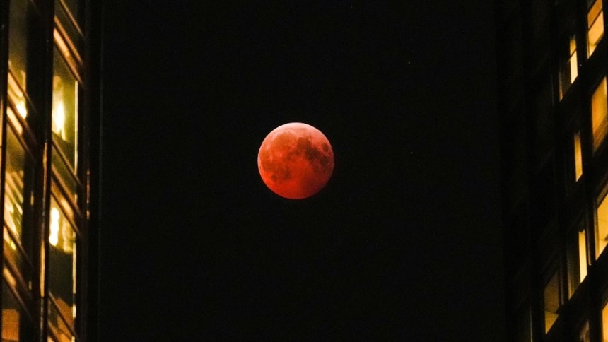 Eclipse lunar total se podrá ver este martes, en América, el Pacífico, Australia y el este de Asia