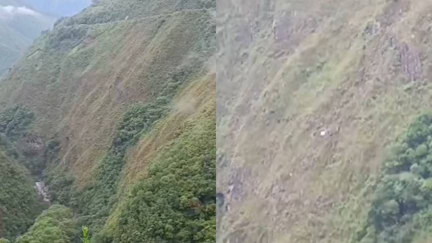 Autobús de pasajeros perdió el control y cayó por un barranco, hubo dos fallecidos y 15 heridos