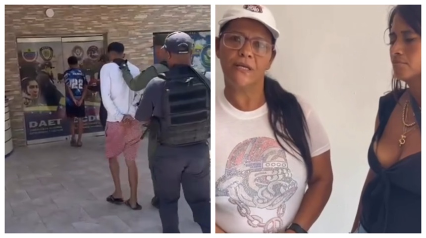 Los sujetos están detenidos.